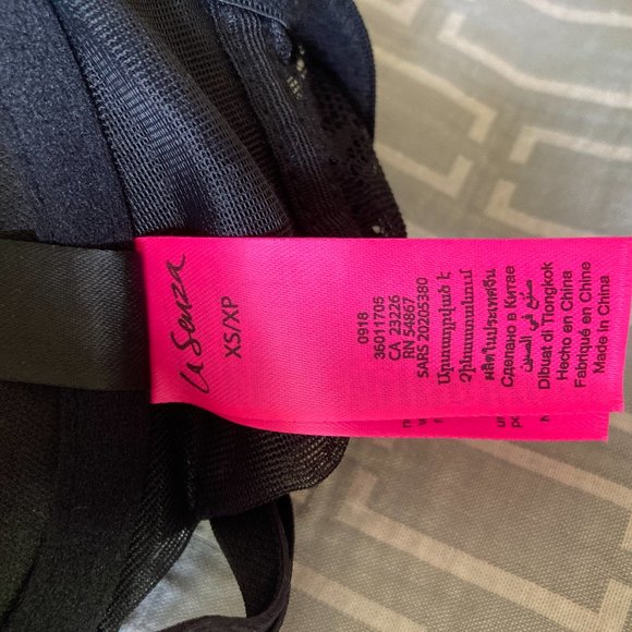 LaSenza black lace push up bralette - Picture 2 of 3